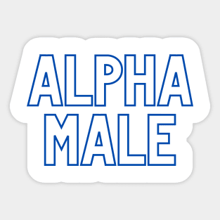 Alpha Male Sticker